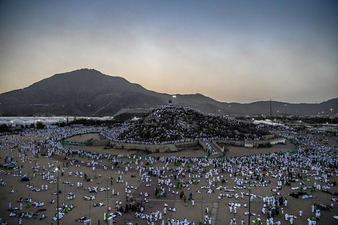 <h3>MOUNT ARAFAT </h3>Located just outside Mecca, Mount Arafat is where the Prophet Muhammad delivered his farewell sermon during his final pilgrimage (Hajj). Pilgrims gather here on the 9th day of Dhu al-Hijjah (during Hajj) for the main rituals of the pilgrimage, including prayers and supplications.