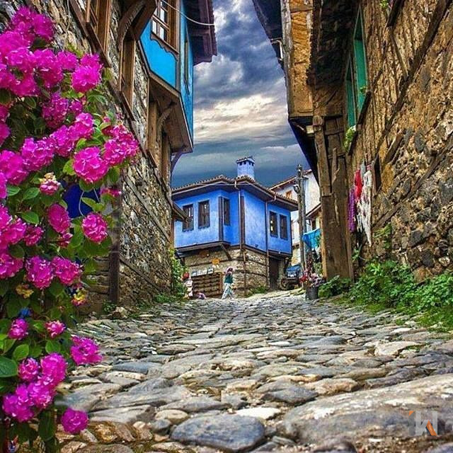 <h3>CUMALIKIZIK</h3>Cumalıkızık is an Ottoman village located at the foothills of Bursa's Uludağ, famous for its 700-year history. It is home to 270 Ottoman houses, 180 of which are still in use. It has entered the UNESCO World Heritage List and stands out with its historical texture. Some houses are restored and used as restaurants and cafes. The village offers visitors a unique experience with its unique atmosphere and preserved history.
